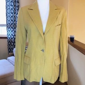 DRIES VAN NOTEN Wool Blazer $1689 - wrinkled SZ 4